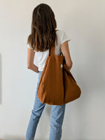 Load image into Gallery viewer, Keramidi rustic linen bag
